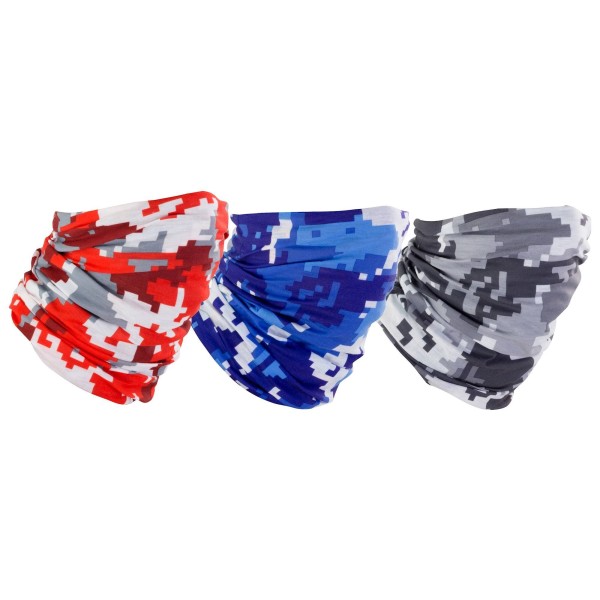 Bike It Bike It Neck Tube Triple Pack With Urban Digi Camo Designs